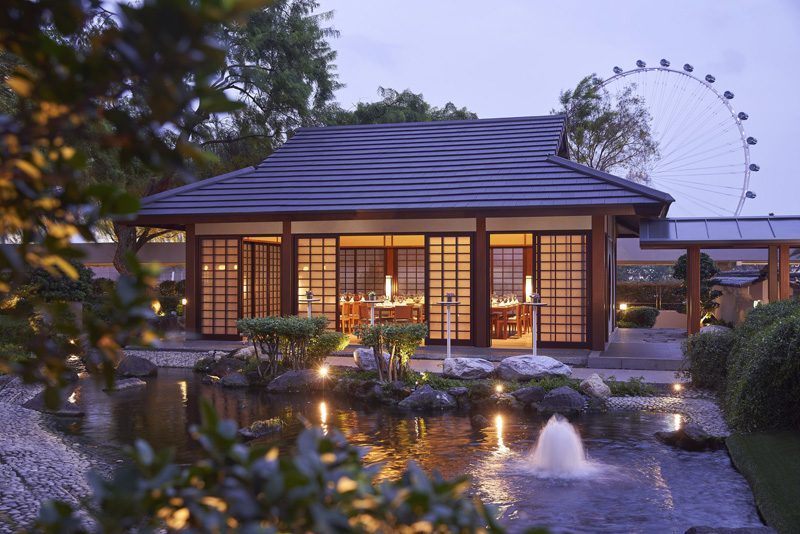 Keyaki -Garden Pavilion - Exterior (Evening)